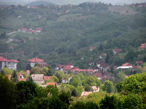 pogled na banju vrujci